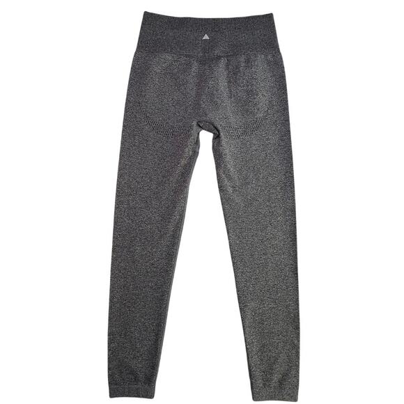 Vitality Formation Seamless Leggings Heather Gray Ribbed High Rise Sculpt Sz S - Picture 3 of 11